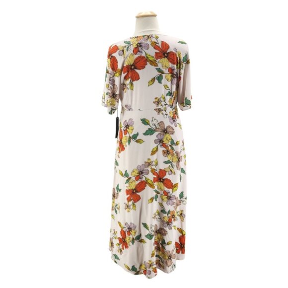 NWD House of Harlow X Revolve Womens XL Dress Maxi Floral Multicolor V-neck Boho - Picture 5 of 13